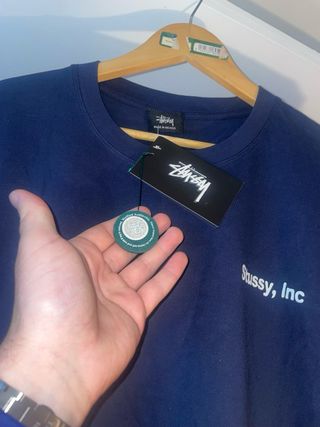 Camiseta Stussy Azul Talla L