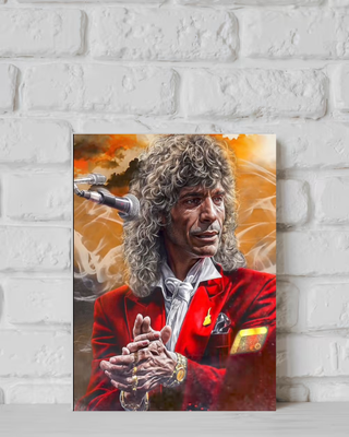 Placa Aluminio Decoración de Camarón