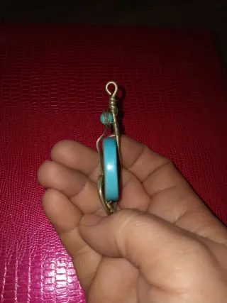 Colgante Turquesa Artesanal