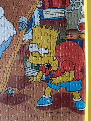 Puzzle Los Simpson - EDUCA