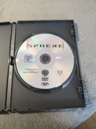 DVD Sphere Película Sci-Fi Suspense Terror