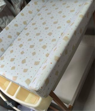 Cambiador bañera bebé con estampado