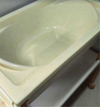 Cambiador bañera bebé con estampado