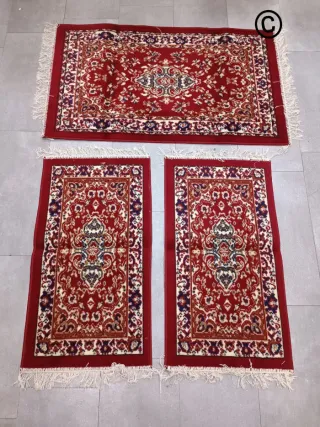 Tris tappeti scendiletto