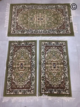 Tris tappeti scendiletto