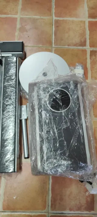 Altavoces Home Cinema Negro/Plata