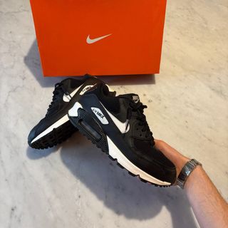 Nike Air Max 90 Nere e Bianche Tg 38.5 - Genova