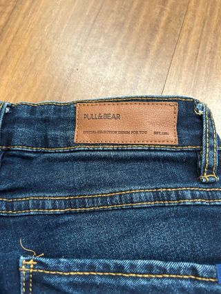 Pantalón vaquero azul chico