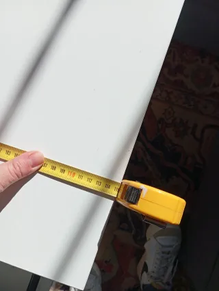 Mesa de centro blanca para sofá