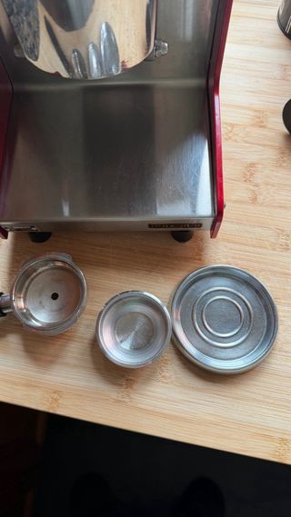 Cafetera Eléctrica Arin Roja Vintage