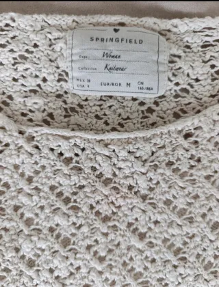 Lote Jersey Springfield + Falda Vaquera Talla M