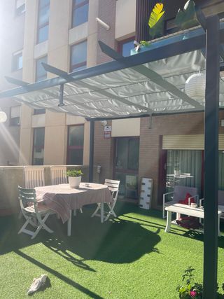 Pérgola metálica Leroy M. 400x282cm