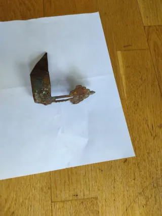 Candil antiguo de aceite.