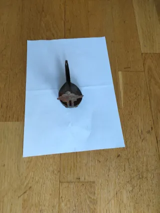 Candil antiguo de aceite.