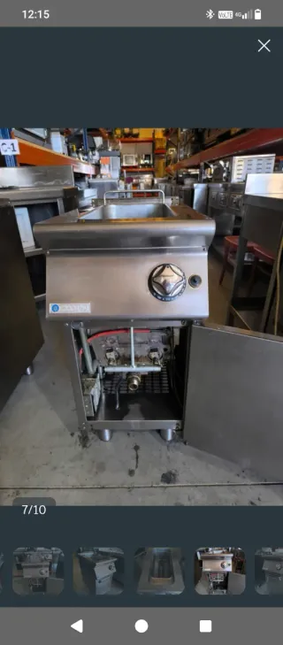 Freidora Mareno a gas 10L