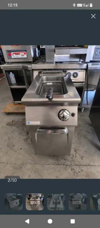 Freidora Mareno a gas 10L