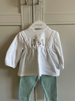 Lote de 4 Conjuntos de Mayoral niña 2-4 meses