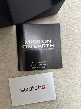 Swatch x Omega MoonSwatch Mission on Earth