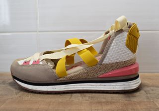 ZAPATILLAS TIPO ALPARGATAS CON CUÑA - GIOSEPPO