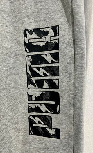 Pantalón chándal gris Puma