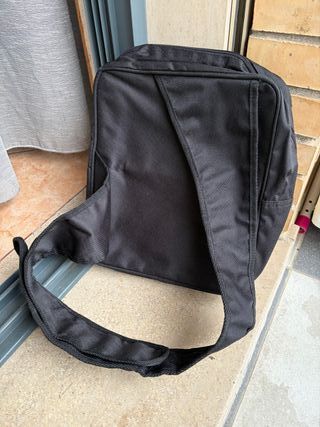 Mochila Lotto Preta/Bege