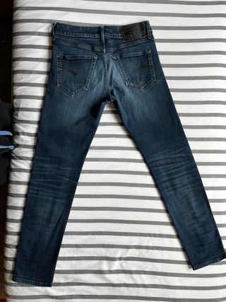 Pantalón G-Star 3301 Slim Azul Talla M