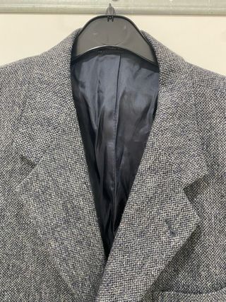 Giacca uomo in lana grigia