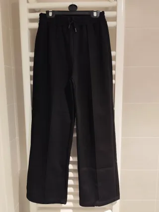 Pantalón ancho niña negro