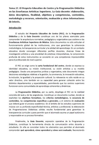 Temario Completo Repertorio Piano Instrumentos