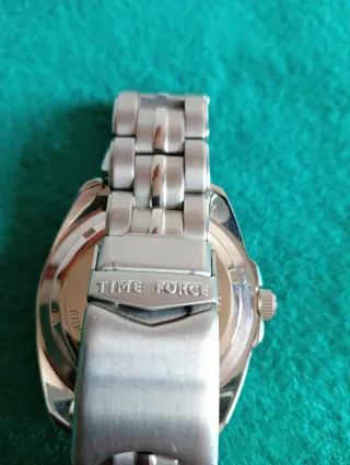 Reloj Time Force Vintage Hombre Plata/Blanco