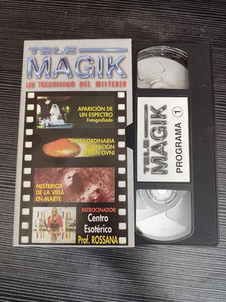 VHS Tele-Magik Misterio Sebastián D'Arbó