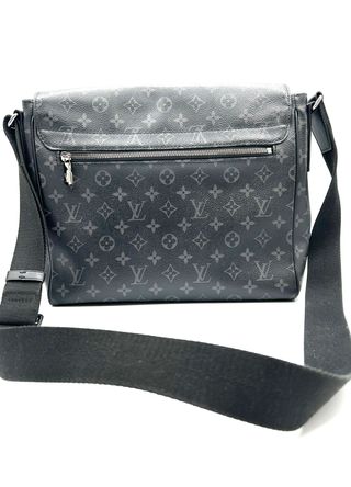 Borsa Louis Vuitton Messenger District Monogram Eclipse