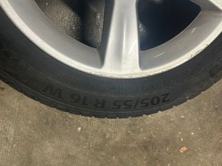 Llantas Mercedes Sportcoupe R16 con neumáticos