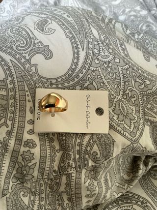 Anillo Parfois Dorado talla M