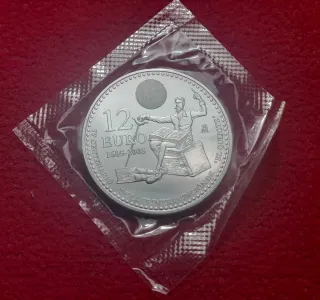 Moneda 12€ PLATA España 2005