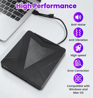 Unidad Externa DVD USB