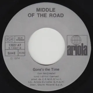 Middle Of The Road Rockin' Soul 7" 45 RPM 1974
