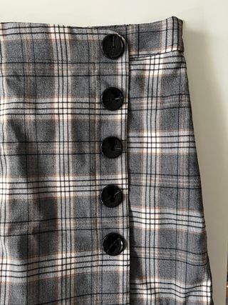 Falda pantalón cuadros