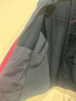 Forro Polar Jack Wolfskin Negro y Rosa