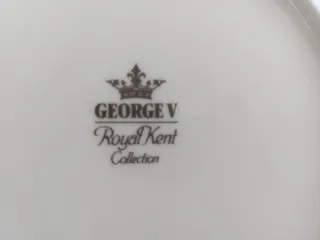 Vajilla porcelana 12 comensales azul y blanco