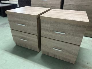 CONJUNTO DE DORMITORIO (MELAMINA) Marrón