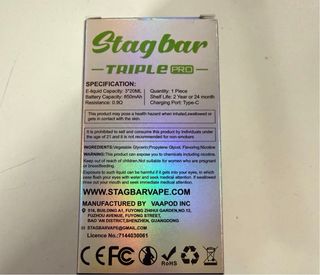 Stagbar Triple Pro 75000 Puff 3in1