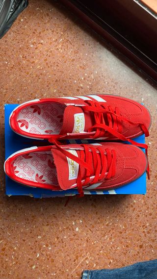 Zapatillas Adidas Handball Spezial Rojas