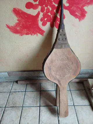 Soffietto per camino in legno