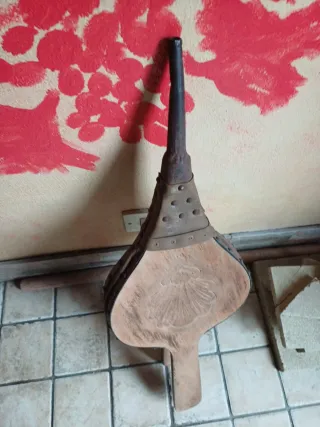 Soffietto per camino in legno