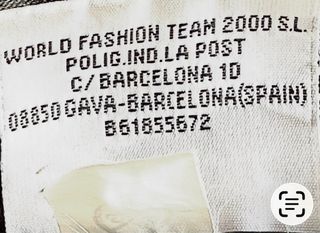 Chaqueta de cuero hombre negra