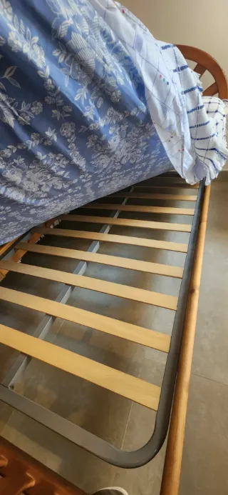 Dormitorio con armario 2 camas juvenil provenzal