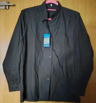 Camisa Negra Talla M Mujer