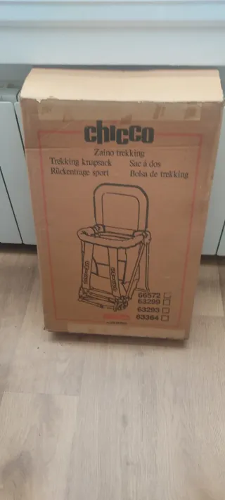 Mochila Porta Bebés Chicco - Usada 1 vez