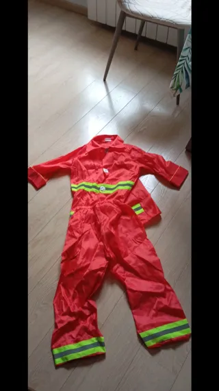 Disfraz bombero